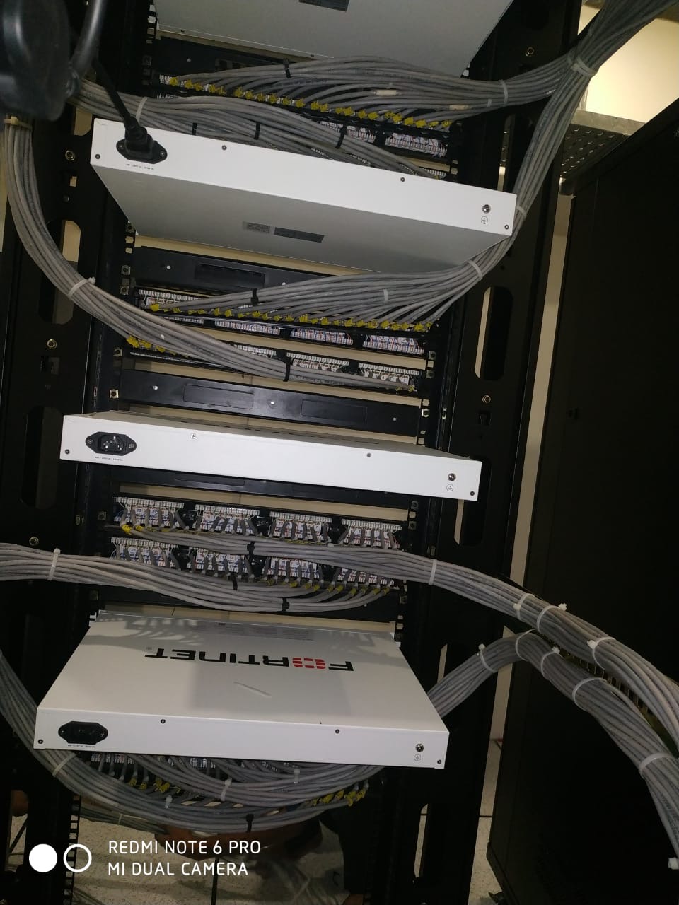 Fortinet Rack Setup