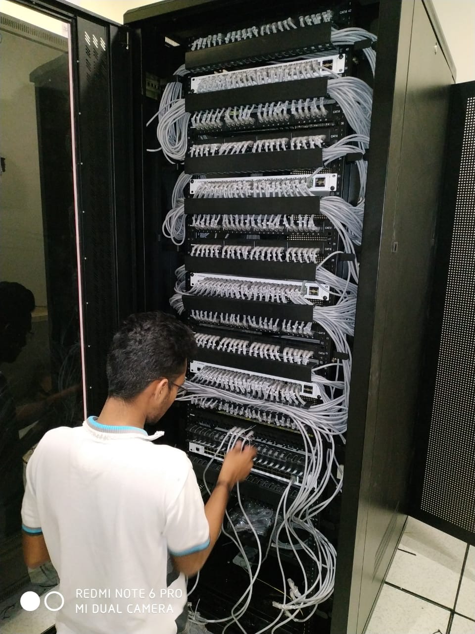 Engineer Cabling Rack
