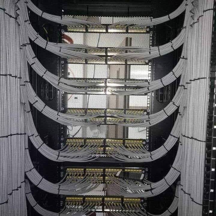 Grey Cable Arcs Rack